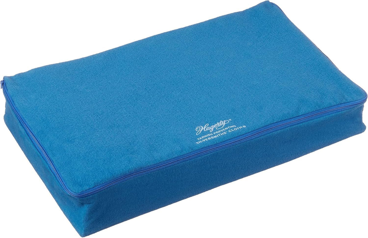 Hagerty zippered flatware storage drawer liner keeps up to 120 pieces organized for ready use.
