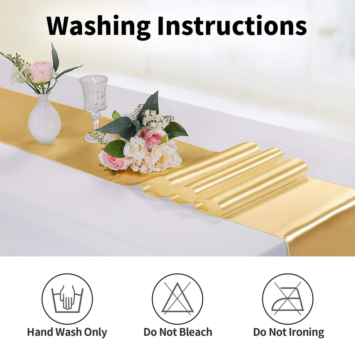 Home decor vignette using Hahuho runner for baby shower celebrations