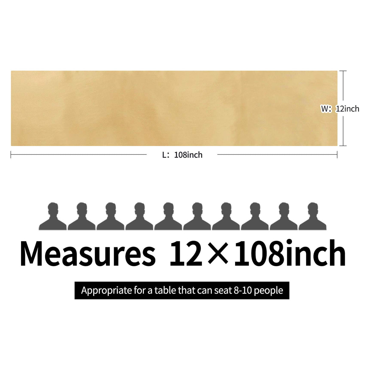 Wrinkle-free finish of the Hahuho runner for pristine table presentation