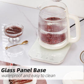 HaiiuzHi Health Pot glass touch panel with LED display for control.