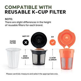 HAILASRE biodegradable filter paper highlighting green, waste-reducing option.