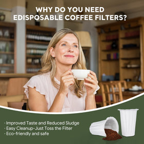 HAILASRE coffee filters compatible with Keurig single-serve systems.