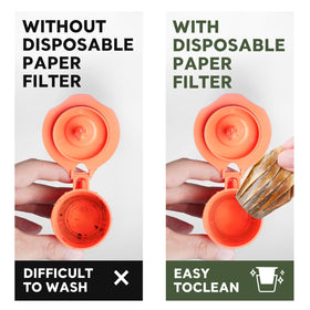 HAILASRE eco-friendly filters support simple cleanup for busy mornings.