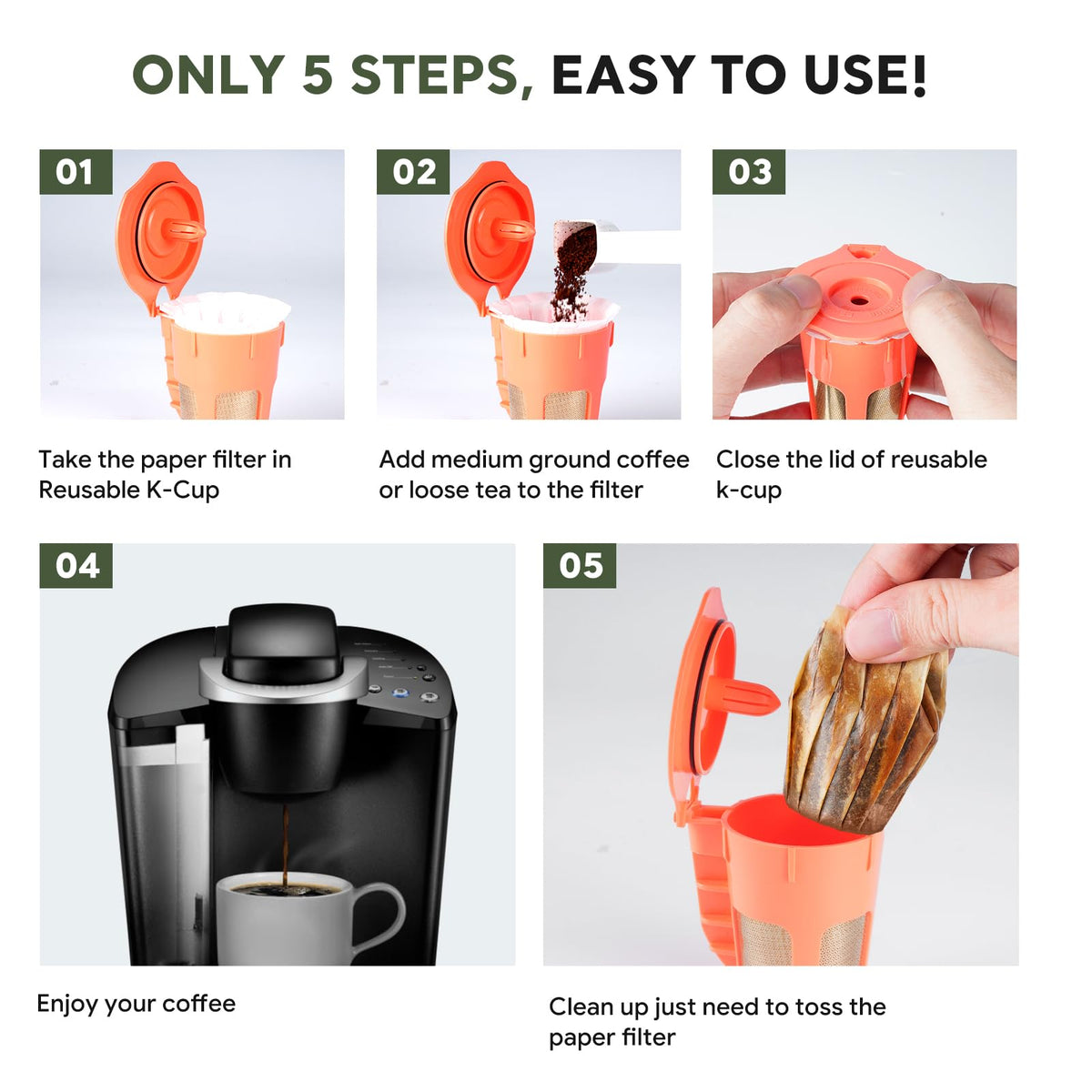 HAILASRE single-serve papers help reduce waste without sacrificing flavor.