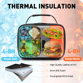Hairao triple layer insulation helps keep meals fresh at school