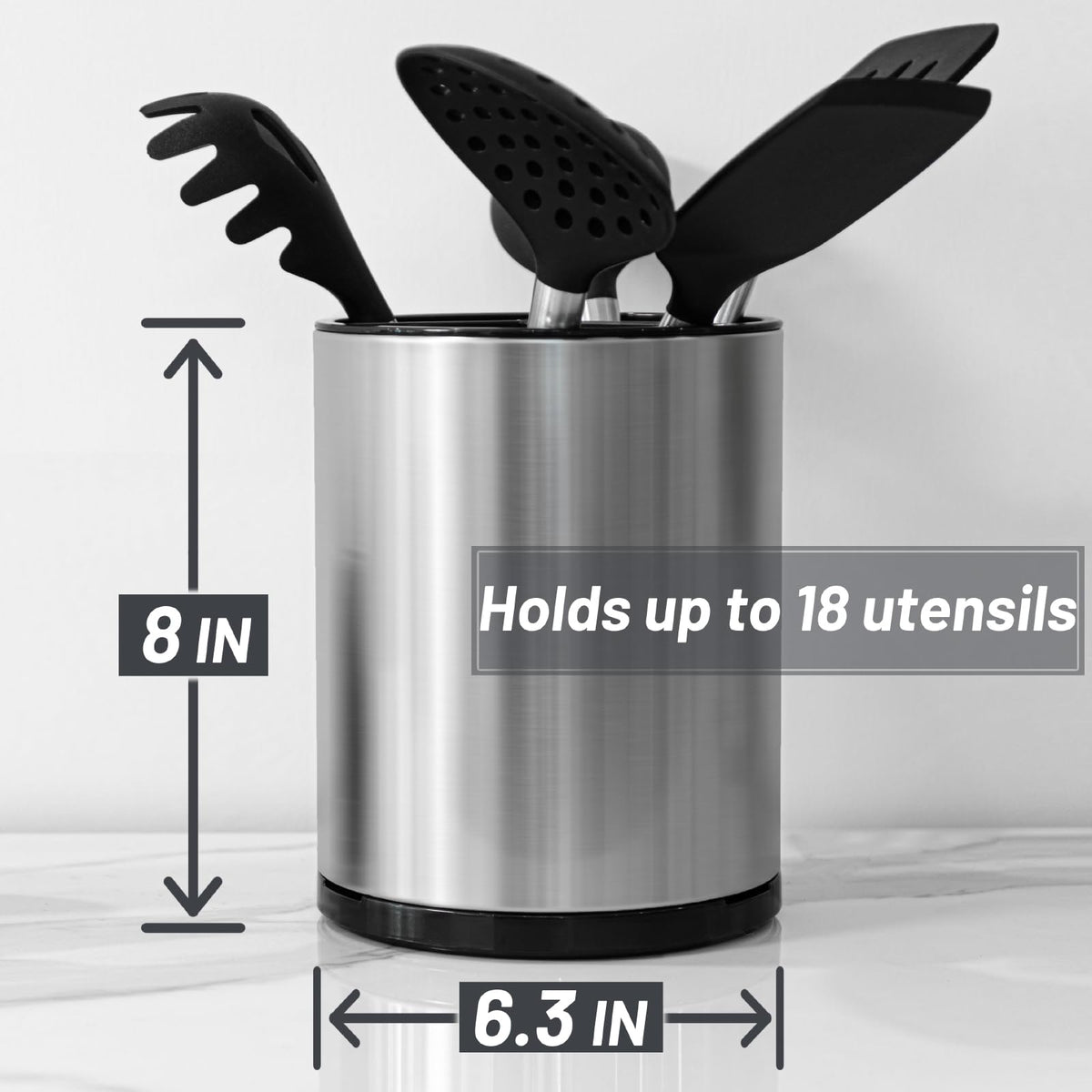 Haiyouneer rotating base with non-slip pads prevents tipping