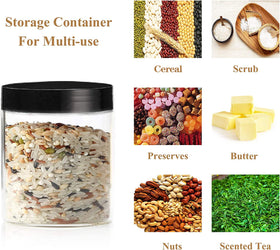 Hajoyful jars ideal for spices, dried foods, and pantry organization