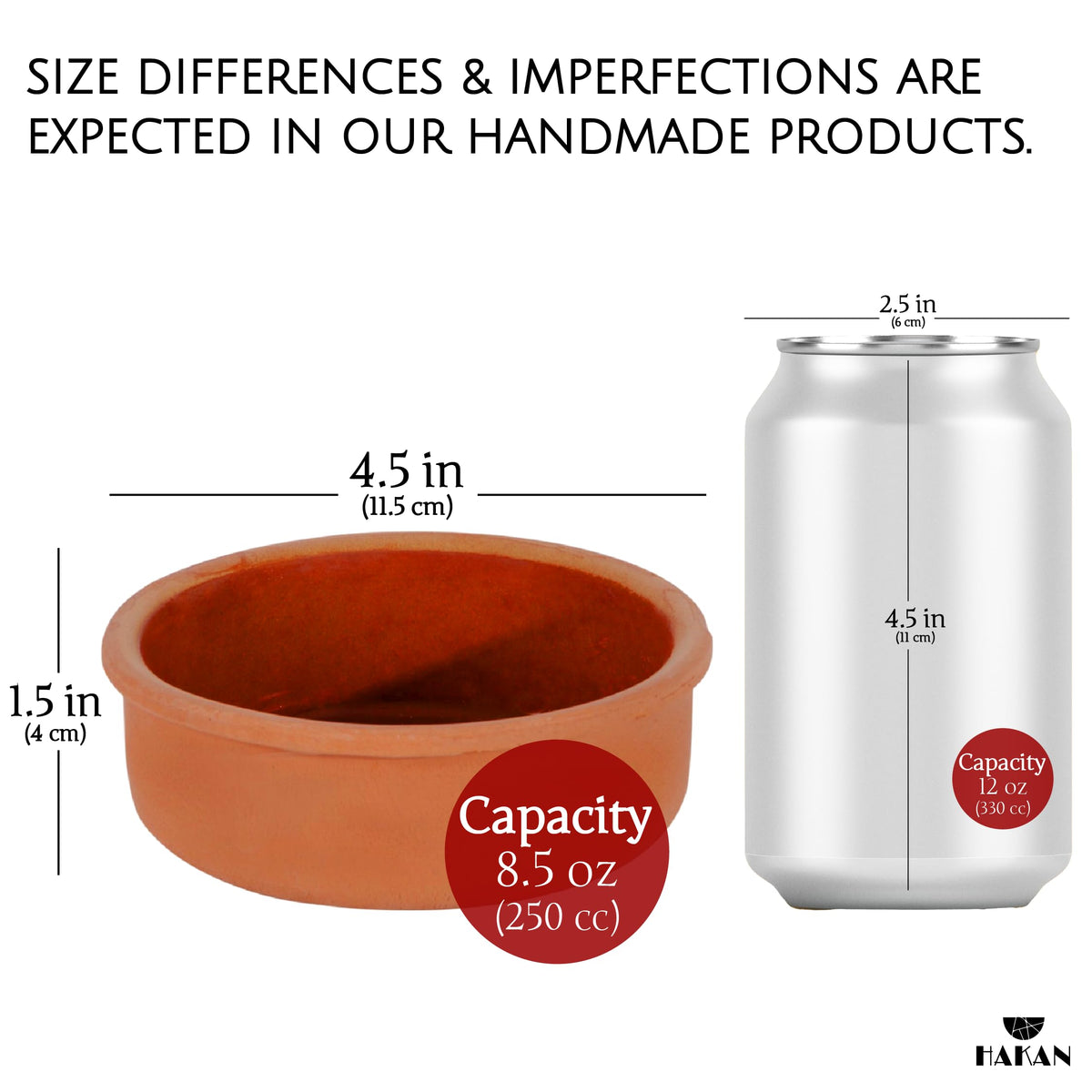 Hakan Hitit glazed-inside bowl highlighting rustic design and easy cleaning.