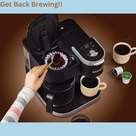 HAKANO Keurig K-Duo tank installation visual demonstrates a simple swap