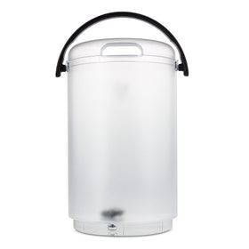 HAKANO water reservoir for Keurig K-Café with a black handle for easy grip during refills.
