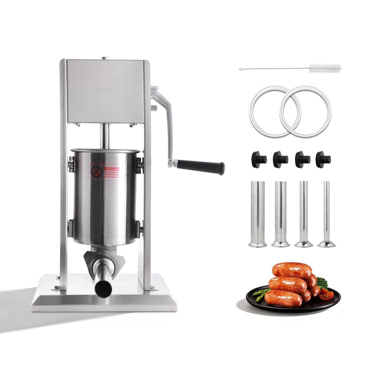 Hakka Brothers sausage stuffer base plate for durable stuffing