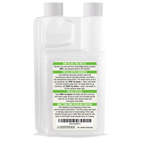 Halefresh Descaling Solution packaging shown for storage and ready-to-use performance.