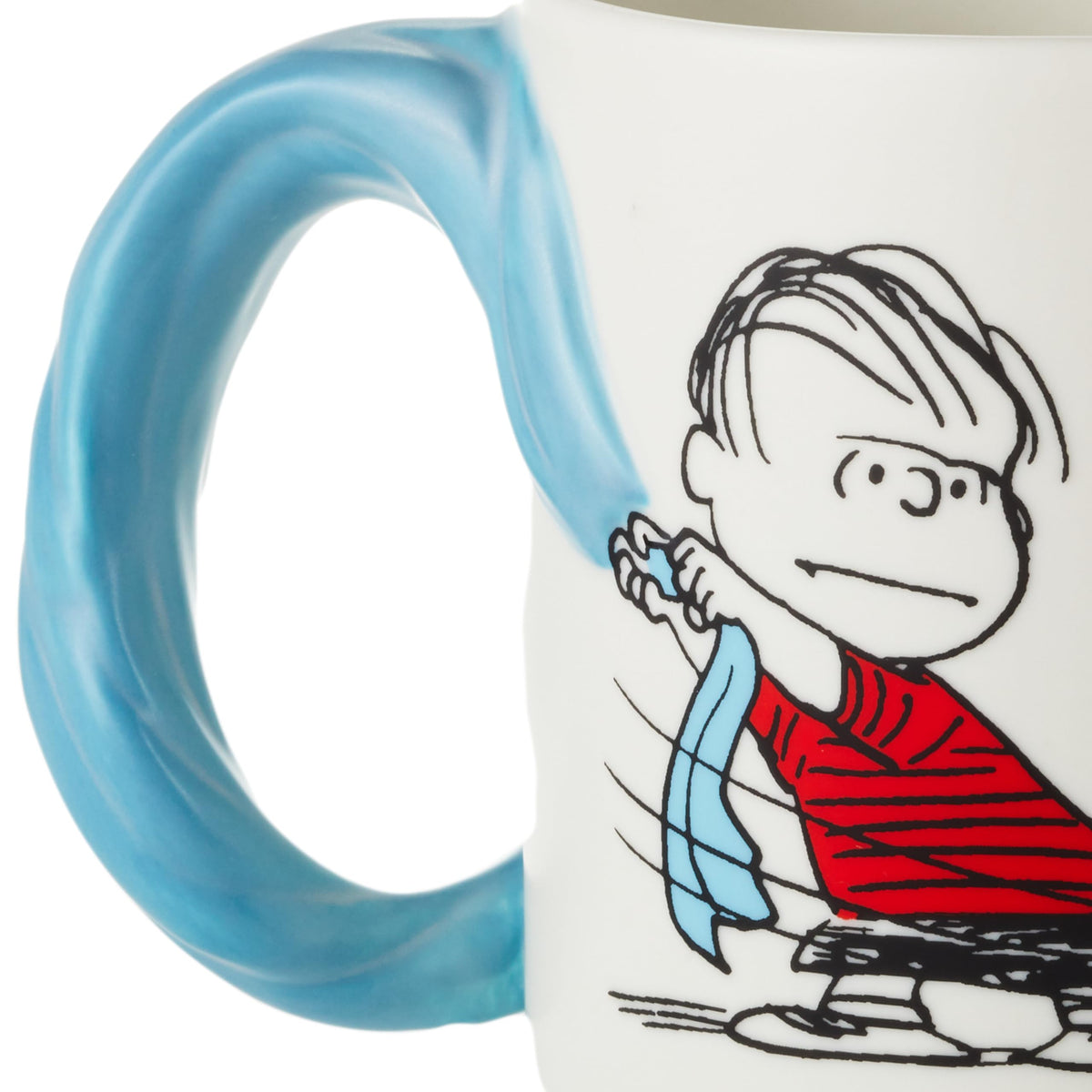 Hallmark Peanuts mug 17-ounce capacity for generous servings.
