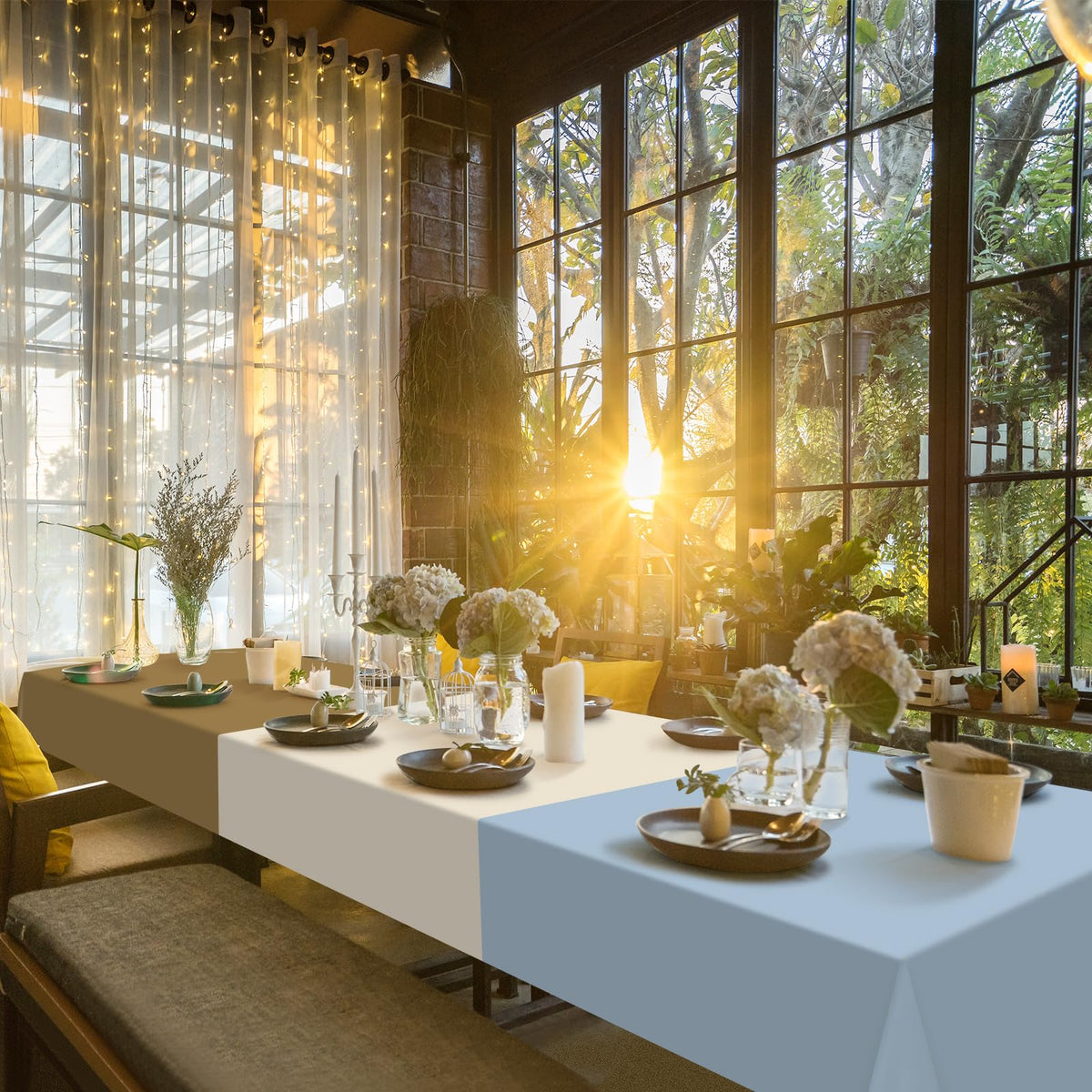 Hallswl bear themed decor idea with neutral tones