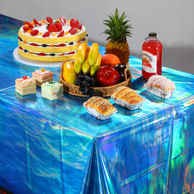 Hallswl disposable 54x108 tablecloth covers large rectangle tables for gatherings