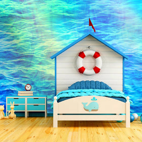 Hallswl pool birthday party decoration that resists spills and stains