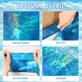 Hallswl waterproof disposable tablecloth material suitable for quick cleanup