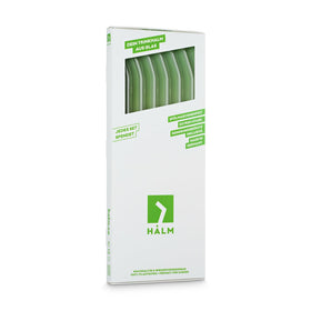 HÅLM glass straw dishwasher-safe for easy cleanup.