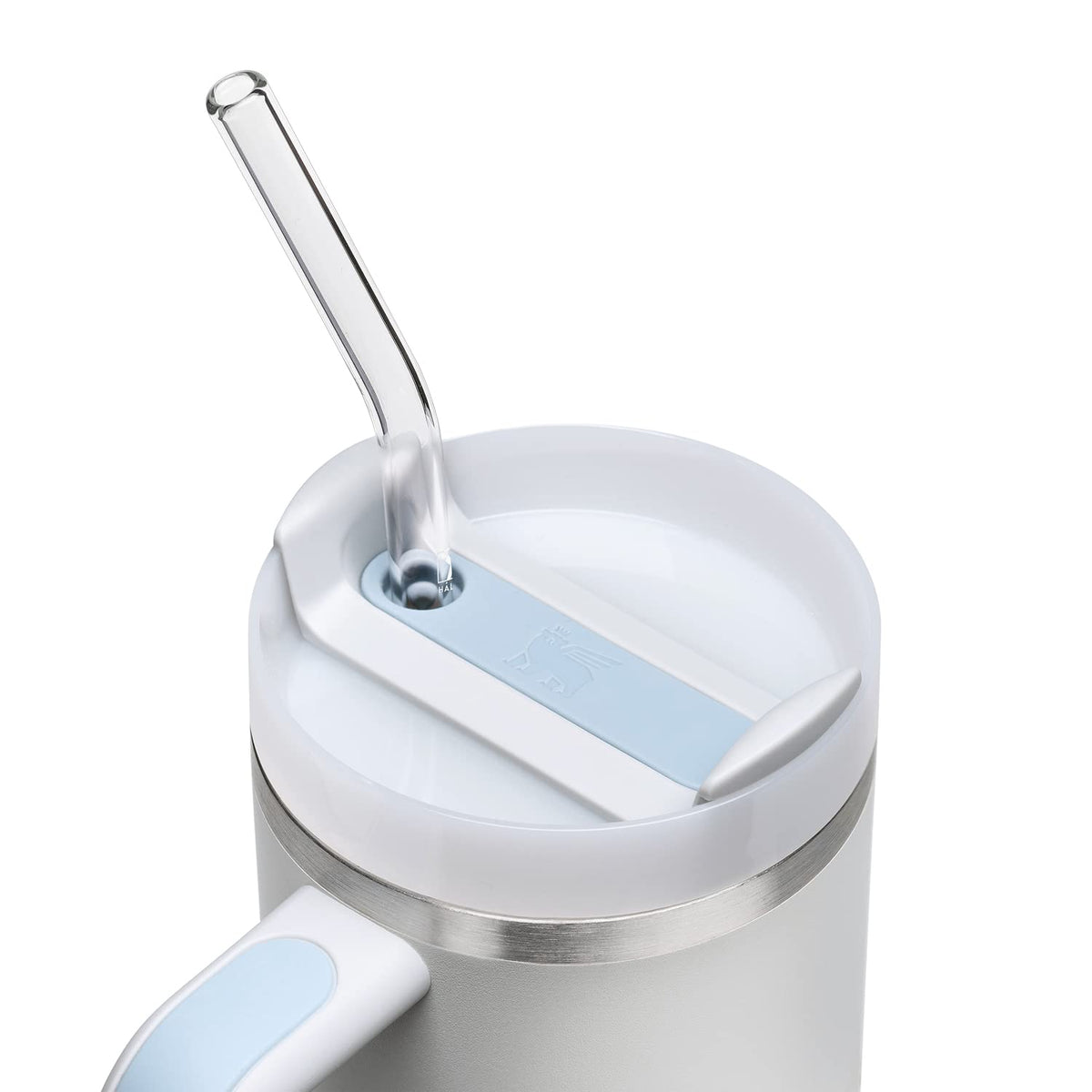 HÅLM glass straw made in Germany with recyclable packaging.