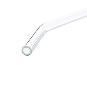 HÅLM glass straw with rounded edges for safe, smooth sipping.