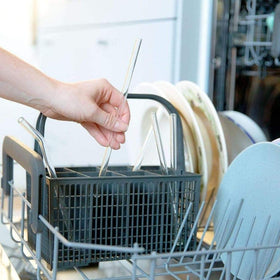 HALM straw tastes neutral, preserving flavor in drinks.