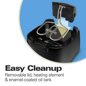 Hamilton Beach 1500-watt fast heat-up reduces waiting time