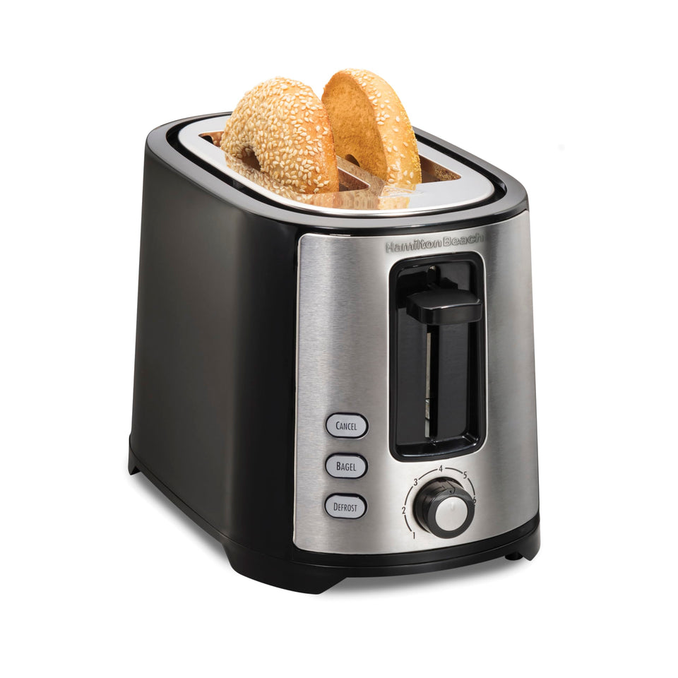 Hamilton Beach 22633 toaster with extra-wide slots for bagels and thick breads