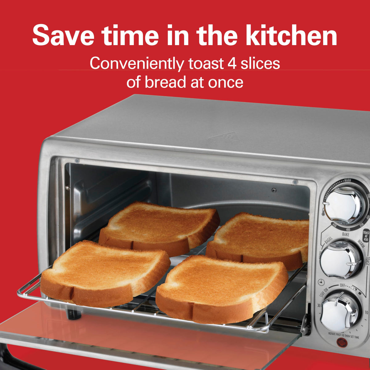 Hamilton Beach 31143 bake pan for even baking and easy cleanup