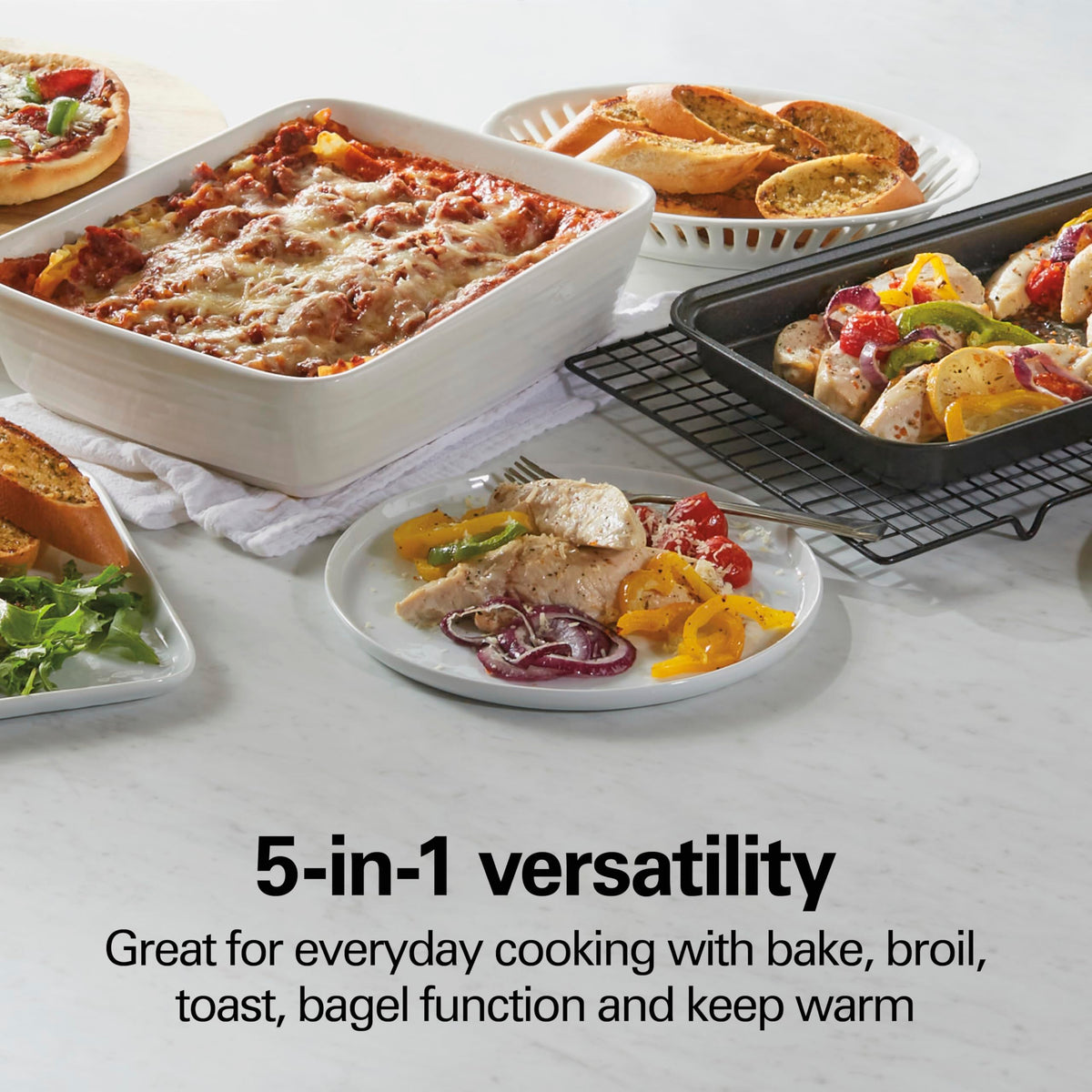Hamilton Beach 31143 oven rack for flexible shelf positioning
