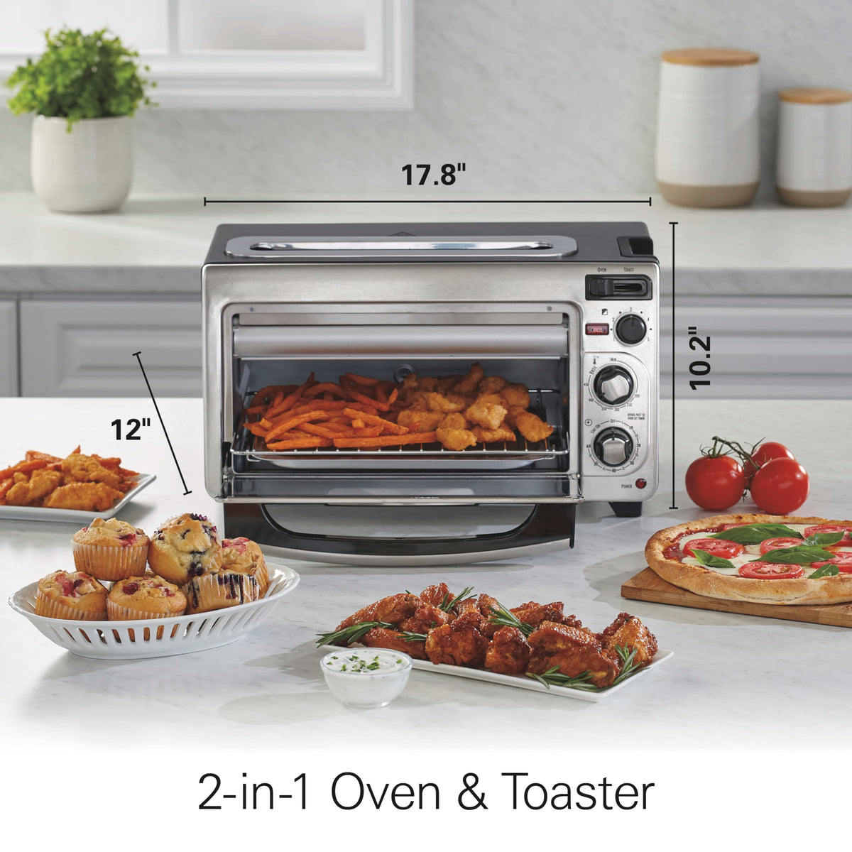 Hamilton Beach 31156-stainless-steel-design complements modern kitchens and durable performance.