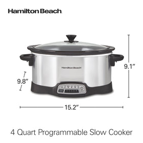 Hamilton Beach 33443 countertop design fits in kitchens for everyday meals