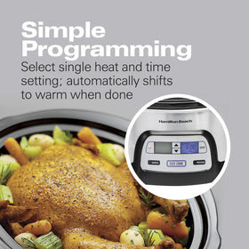 Hamilton Beach 33861 Warm mode keeps dishes ready after cooking