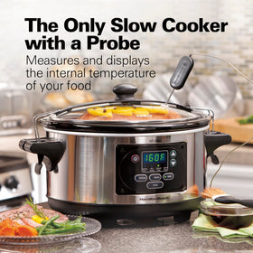 Hamilton Beach 33969A 6-quart capacity for large meals.