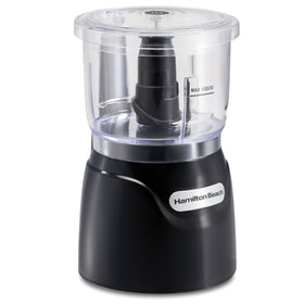 Hamilton Beach in-action chopper makes quick puree and mince tasks easier.