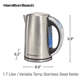 Hamilton Beach 41020R drip-free spout for clean, precise pouring