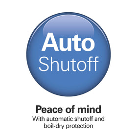 Hamilton Beach 41020R stay-cool handle for safe, comfortable pouring
