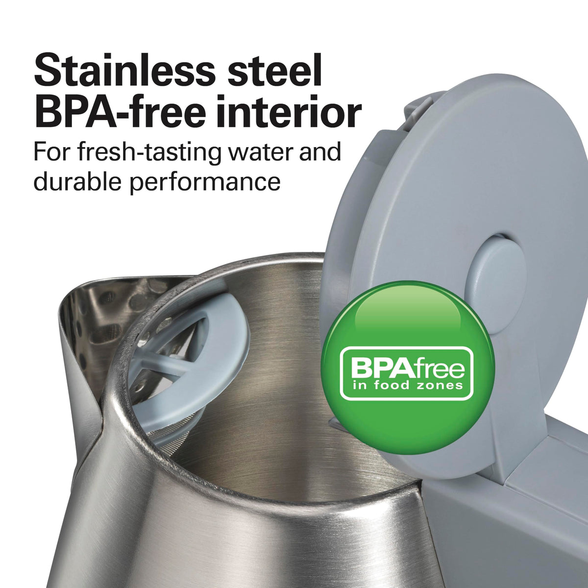 Hamilton Beach 41065 auto shutoff protects against boiling dry