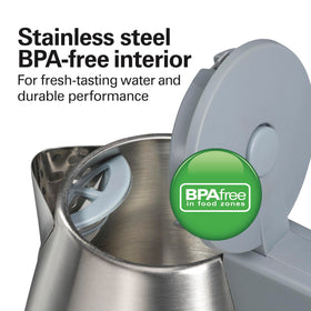 Hamilton Beach 41065 auto shutoff protects against boiling dry