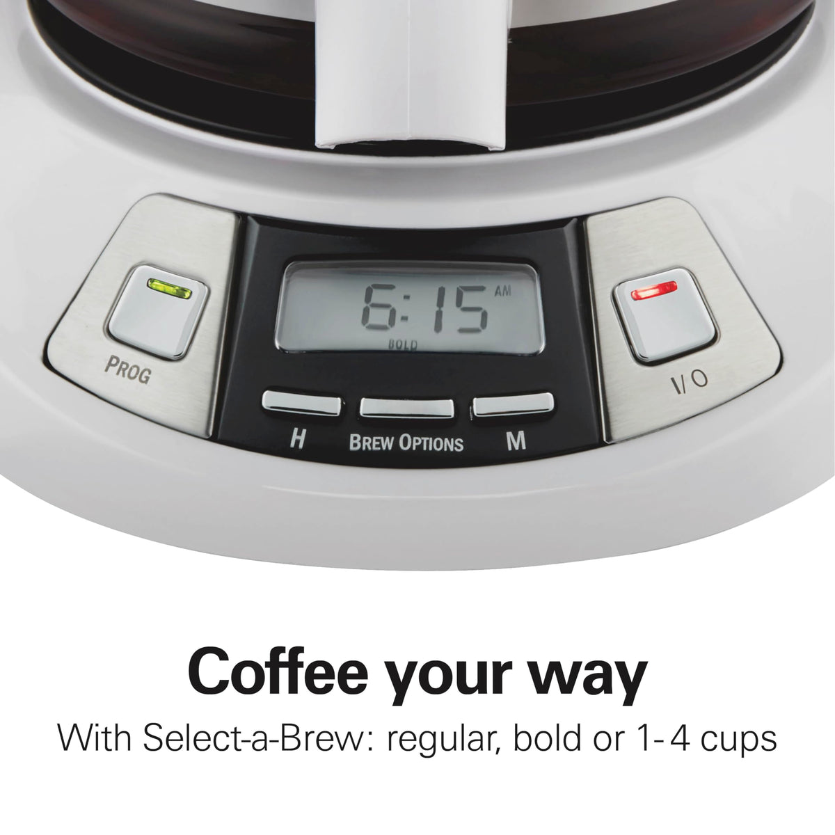 Hamilton Beach 46294J Select-a-Brew for customizable strength