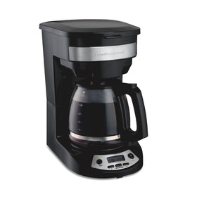 Hamilton Beach 46299J coffee maker on kitchen counter ready for morning brew