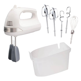 Hamilton Beach 6-speed hand mixer for versatile batter mixing.