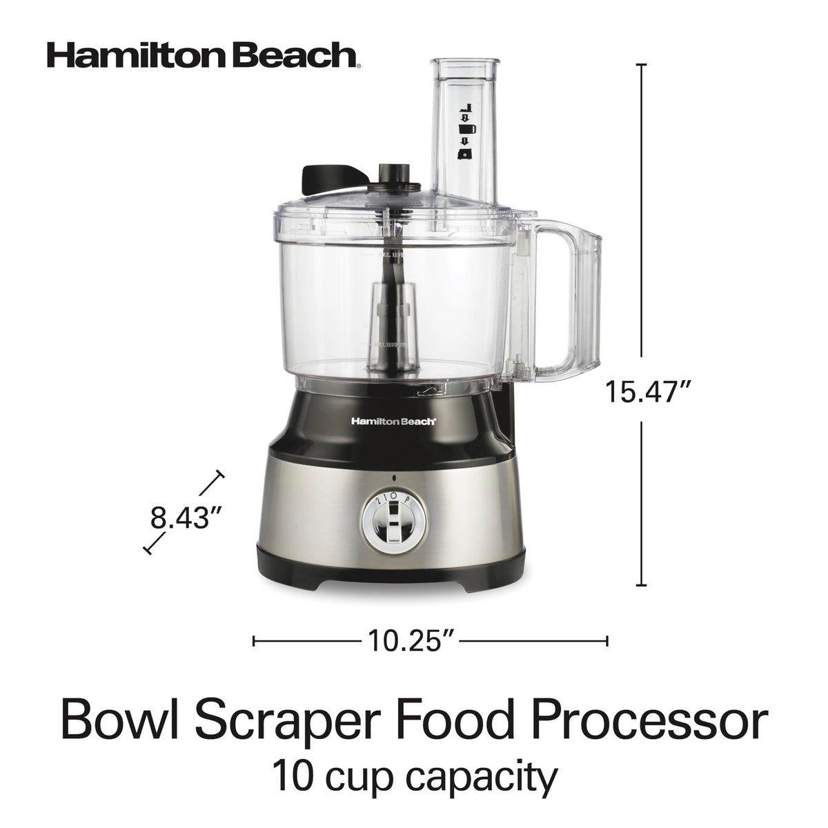 Hamilton Beach 70730 compact-storage design fits on the kitchen counter.