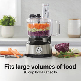 Hamilton Beach 70730 two-speeds with pulse offer texture control options.