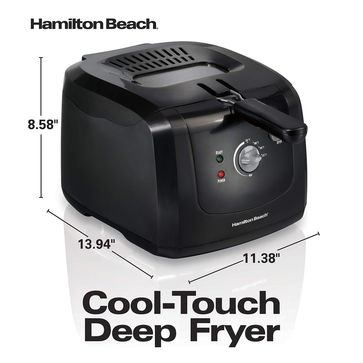 Hamilton Beach breakaway cord for easy storage and safety