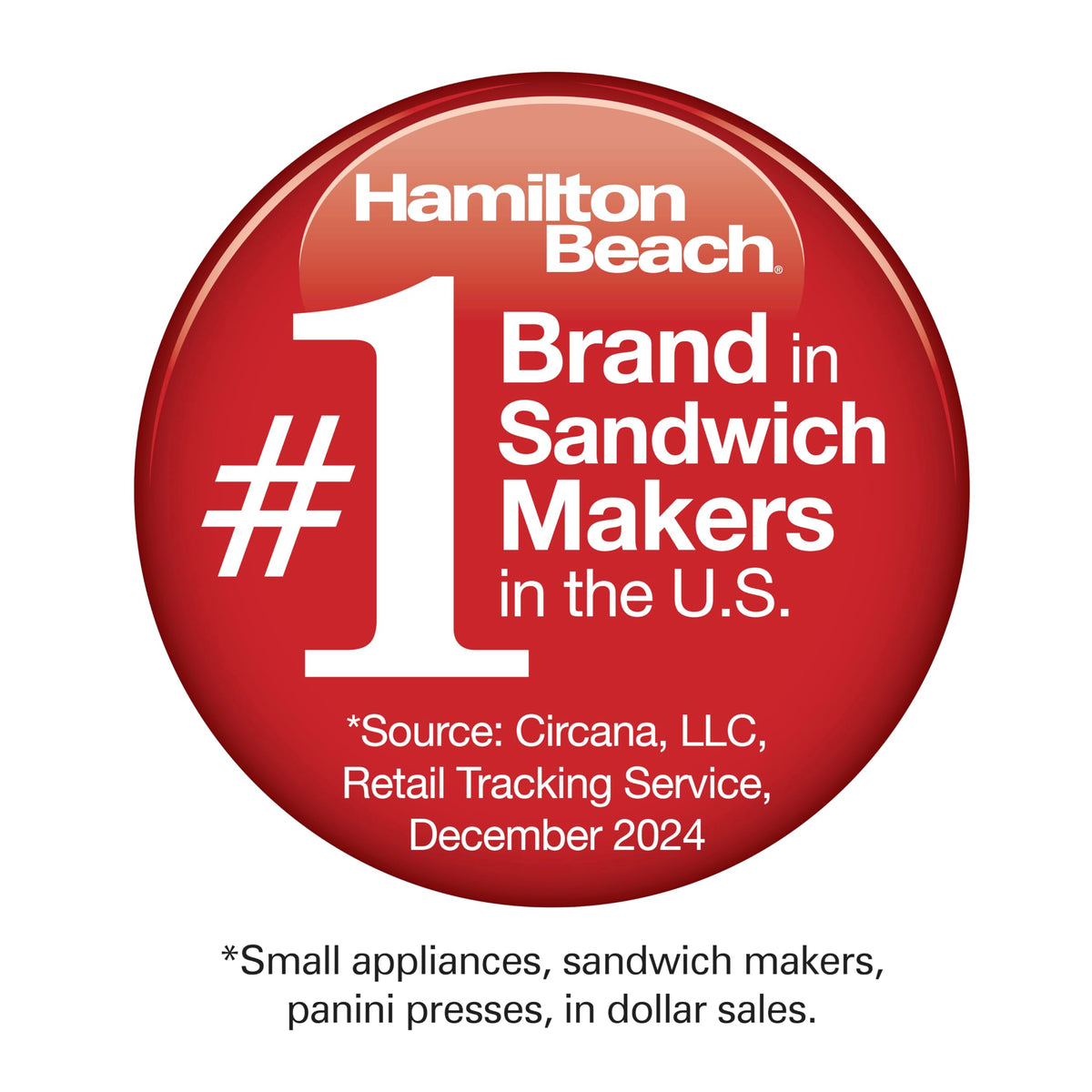 Hamilton Beach gift-ready breakfast sandwich maker for a thoughtful gift
