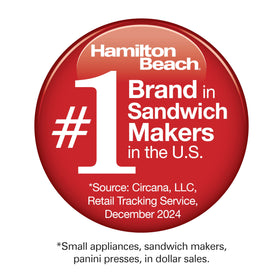 Hamilton Beach gift-ready breakfast sandwich maker for a thoughtful gift