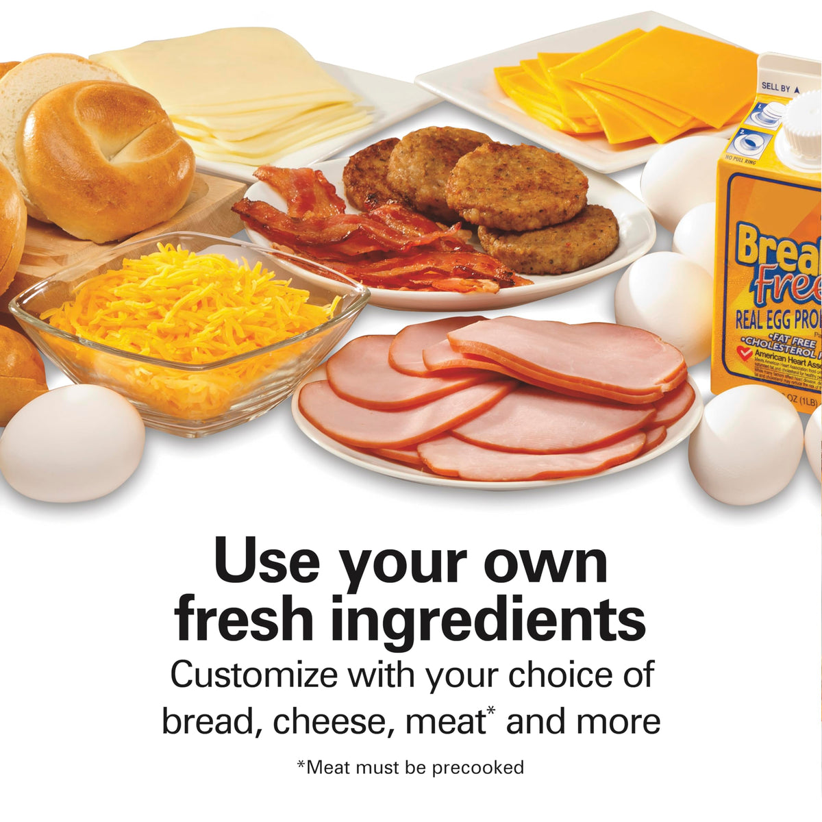 Hamilton Beach site offers over 25 sandwich recipes for inspiration