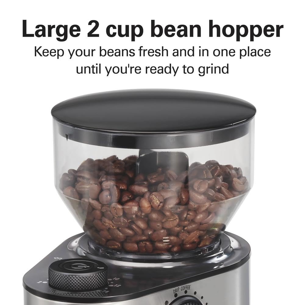 Hamilton Beach espresso to drip texture options for versatile brewing.