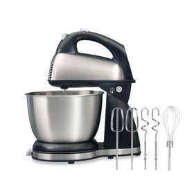 Hamilton Beach Classic Stand Mixer in use for creamy cookie dough preparation.