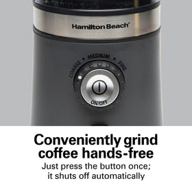 Hamilton Beach grinder grinding spices for flavorful blends at home